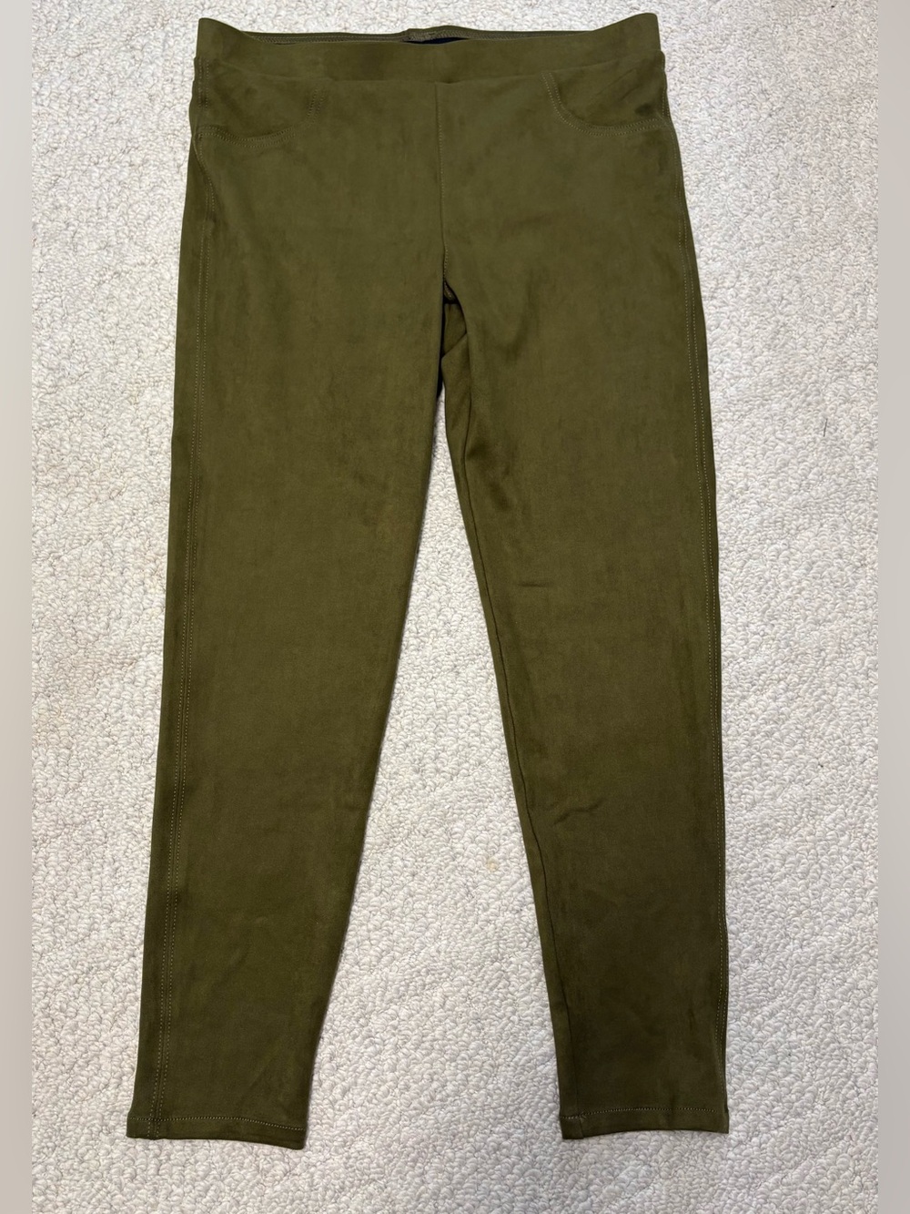 Karen Kane stretch faux suede pants